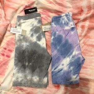 UNWORN! Super soft biker shorts duo